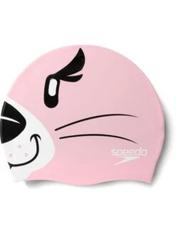 Speedo Printed Character Swim Cap - Aria The Canadian Sea Otter