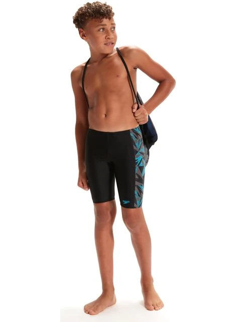 Speedo Panel Jammers - Bolt/Dove Grey - Image 2