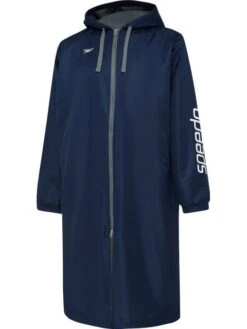 Speedo Unisex Logo Deck Coat - Navy