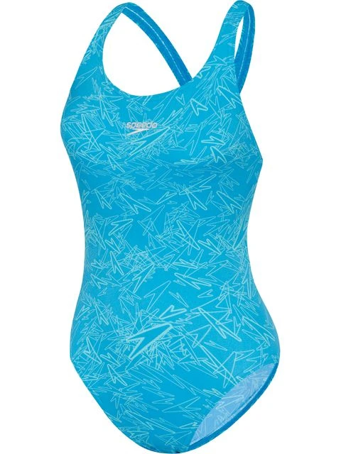 Speedo Boomstar Leaderback One Piece - Pool