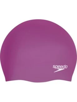 Speedo Long Hair Swim Cap - Neon Orchid