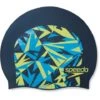 Speedo Boom Junior Swim Cap - Pool/Bright Zest
