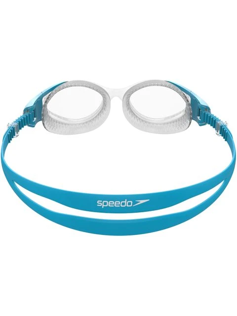 Speedo Futura Biofuse Flexiseal Female Clear Goggles - Turquoise & Clear - Image 3