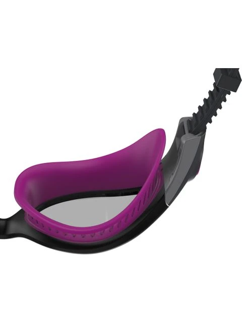 Speedo Futura Biofuse Flexiseal Female Smoked Goggles - Ecstatic Pink & Black - Image 4