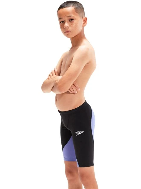 Speedo Fastskin Junior LZR Ignite Jammers - Black/Miami Lilac - Image 3