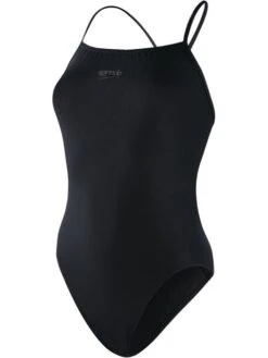 Speedo Thinstrap One Piece - Black