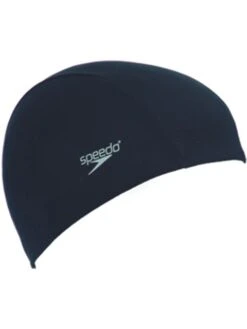 Speedo Polyester Swim Cap - Black