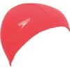 Speedo Polyester Swim Cap - Red