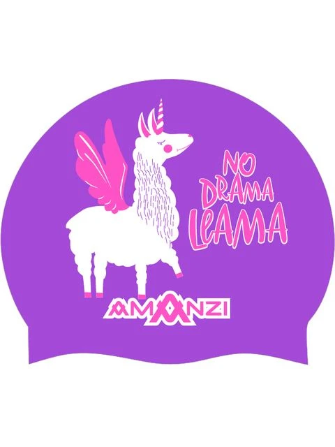 AMANZI Swim Cap - No Drama Llama