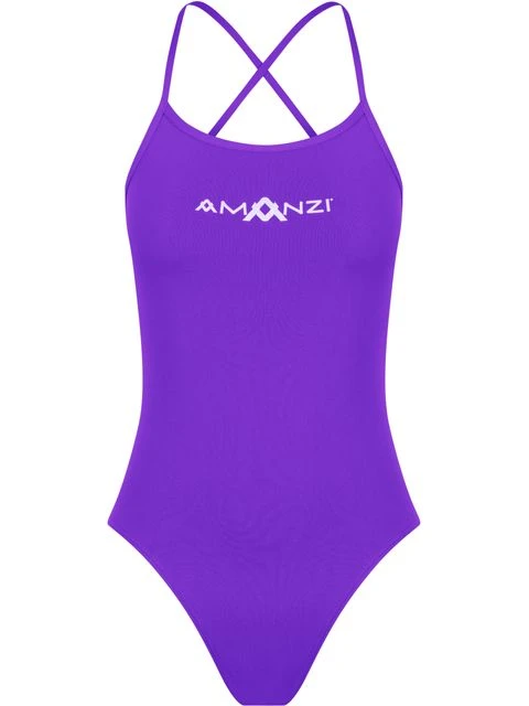 AMANZI Tie Back One Piece - Jewel