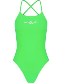 AMANZI Tie Back One Piece - Zesty