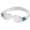 Aqua Sphere Kaiman Compact Clear Goggles - Clear & Turquoise