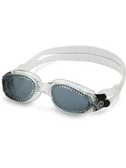 Aqua Sphere Kaiman Smoke Goggles - Clear & Black