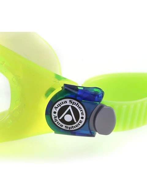 Aqua Sphere Seal Kid 2.0 Clear Swim Mask - Lime - Image 5