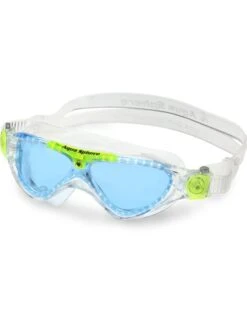 Aqua Sphere Vista Junior Swim Mask - Tinted/Clear/Lime
