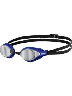 Arena Airspeed Mirror Goggles - Silver & Blue