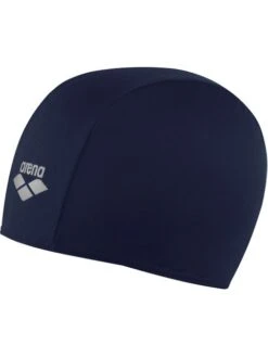 Arena Polyester Junior Swim Cap - Navy