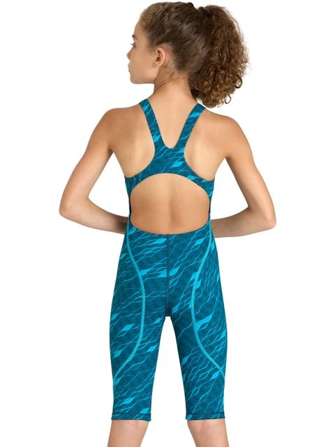 Arena Powerskin ST NEXT Junior Kneelength - Clean Sea Blue - Image 10