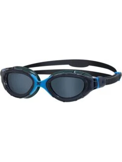 Zoggs Predator Flex Goggles - Smoke Tint/Grey/Blue
