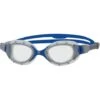 Zoggs Predator Flex Goggles - Clear/Silver/Blue