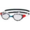 Zoggs Predator Goggles Small Fit - Clear/Grey/Clear