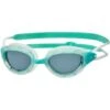 Zoggs Predator Goggles Small Fit - Smoke/Green/Clear