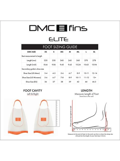 DMC Fins Elite Fins - Kandy Orange - Image 4