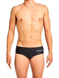 Engine Club Cut Pool Briefs - Black