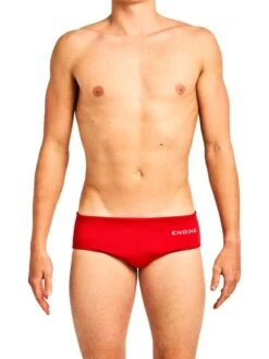 Engine Club Cut Pool Briefs - Red