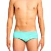Engine Club Cut Pool Briefs - Turquoise