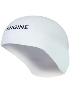 Engine Dome Race Swim Cap - White