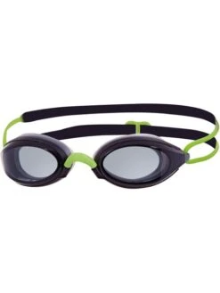 Zoggs Fusion Air Goggles - Smoke/Black/Green