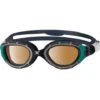 Zoggs Predator Flex Polarized Ultra Goggles Regular Fit - Polarized Copper/Black/Green