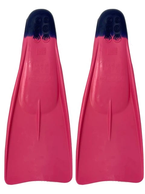 Vorgee Tech Long Blade Fins - Pink & Navy - Image 2