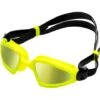 Aqua Sphere Kayenne Pro Goggles - Titanium Yellow Mirror/Yellow/Yellow