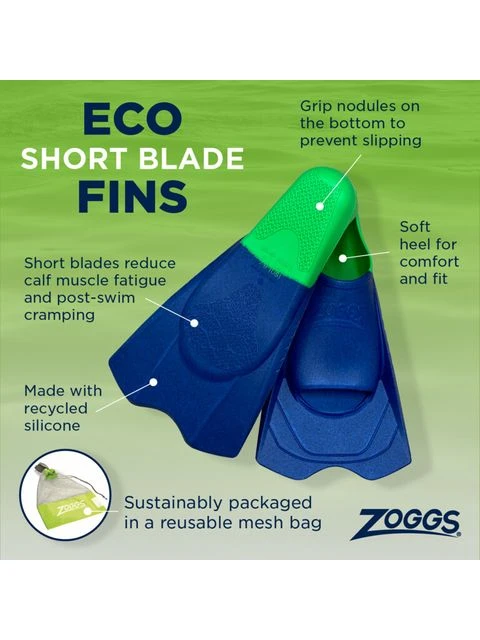 Zoggs Eco Short Blade Fins - Image 12