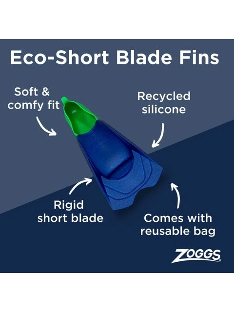 Zoggs Eco Short Blade Fins - Image 11