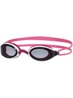Zoggs Fusion Air Goggles - Smoke/White/Pink