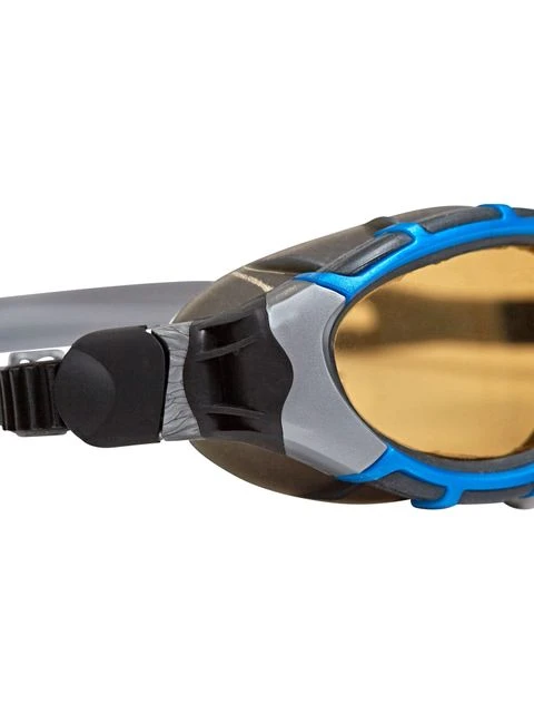 Zoggs Predator Flex Polarized Ultra Reactor Goggles - Copper/Blue/Silver - Image 4