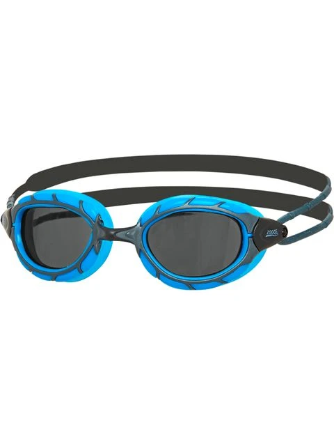 Zoggs Predator Goggles Small Fit - Smoke/Blue/Black